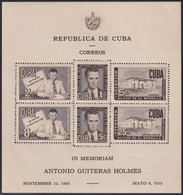 1951-418 CUBA REPUBLICA 1951 MNH HF ANTONIO GUITERAS ORIGINAL GUM. - Ungebraucht