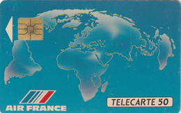 FRANCIA. F138. Air France - Concorde. 50U. 01/91. 30000 Ex. (864) - Telefoonkaarten Voor Particulieren
