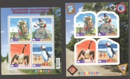 2010  Roadside Attractions Series 2 Souvenir Sheet And Booklet Pane Of 4 Different Sc 2397-2401 - Ongebruikt