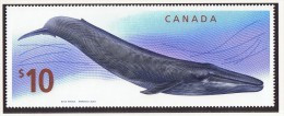 2010  $10 Blue Whale  Sc 2405  MNH - Unused Stamps