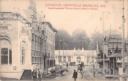 CPA Exposition Universelle Bruxelles 1910 - Vues D'ensemble Pavillon Anvers Et Maison Rubens - Mostre Universali