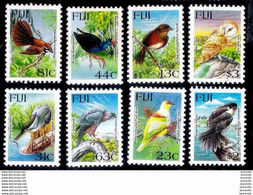 2861  Owls - Eagles - Birds - Fiji Yv 747-54 - MNH - 4,95 (20) - Gufi E Civette