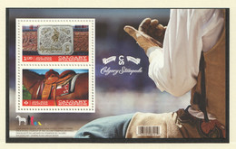 2012  Calgary Stampede Centennial Souvenir Sheet Sc 2546  MNH - Unused Stamps