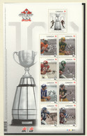 2012  Canadian Football League Grey Cup Centennial Souvenir Sheet Sc 2567 MNH - Neufs