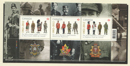 2012 Military Uniforms 1862-2012  Souvenir Sheet  Sc 2577  MNH - Neufs