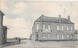 AVESNES-LE-COMTE - Place De La Gare - Avesnes Le Comte