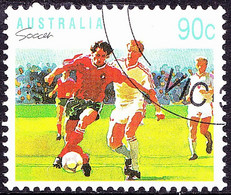 AUSTRALIA 1991 90c Multicoloured Sport - Soccer SG1191 FU - Autres & Non Classés