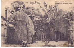 Belgisch Congo Belge - Woningen, Habitations - Stempel Cachet Dima 1913 - Belgisch-Kongo - Sonstige