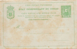 Briefkaart Carte Postale - Etat Indépendant Du Congo - 5 Centimes - Sonstige & Ohne Zuordnung