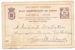 Briefkaart Carte Postale - Etat Indépendant Du Congo - 10 Centimes - Autres & Non Classés
