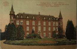 Chimay // College Saint Joseph (color) 1911 Ed. Thirty Dour - Chimay