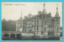 * Lotenhulle - Lootenhulle (Aalter - Oost Vlaanderen) * (Héliotypie Théo De Graeve) Le Chateau Poucques, Kasteel, Castle - Aalter