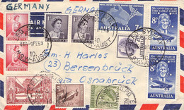 AUSTRALIA - AIR MAIL 1959 SYDNEY > BERSENBRÜCK/DE / ZL87 - Covers & Documents