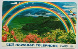 Hawaii GTE Card 10 " Rainbow Valley Issue ( Telephone) - Hawaï
