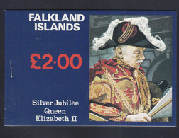 Falkland Islands, 1977, Silver Jubilee Queen Elixabeth, Royal, MNH Booklet, Michel 249-251 - Falkland