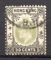 Hong Kong, 1903, King Edward VII, 30 C., Used, Michel 69 - Sonstige & Ohne Zuordnung