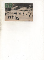 01. CPA - NANTUA -  Jolie Partie De Patinage -  1919 -  Scan Du Verso - - Patinage Artistique