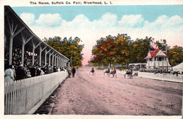 Hippisme - The Races (les Courses) Suffolk County Fair, Riverhead (Long Island N.Y.) - Paardensport