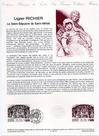 - Document PREMIER JOUR ST-MIHIEL 15.10.1988 - Sculpteur Ligier RICHIER - Le Saint-Sépulcre - - Escultura
