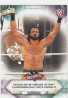 Drew McIntyre   #54   Defends The WWE Championship     2021 Topps WWE - Tarjetas