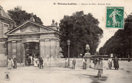 CPA   78   MASONS-LAFITTE---ENTREE DU PARC---AVENUE EGLE---1913 - Maisons-Laffitte