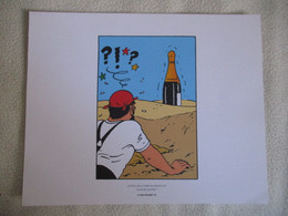 3 PLANCHES EXTRAIT DE LE CRABE AUX PINCES D OR TINTIN  HERGE MOULINSART 2011 - Hergé