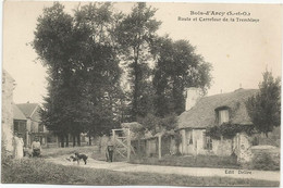 CPA  Bois D'arcy  Carrefour De La Tremblaye - Bois D'Arcy
