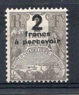 GUADELOUPE Timbre Taxe N°23** Neuf Sans Charnière TB Cote 4,00 € - Postage Due