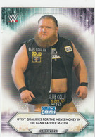 Otis   #64   Qualifies Money In The Bank Ladder Match    2021 Topps WWE - Trading Cards
