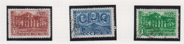 Sowjet-Unie Jaar 1949 Michel-nr 1328/1330 Gestempeld - Altri & Non Classificati