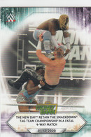 THE NEW DAY   #67    The New Day Retain   2021 Topps WWE - Trading-Karten