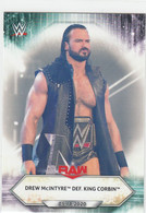 Drew McIntyre  #75  Def. King Corbin   2021 Topps WWE - Trading Cards