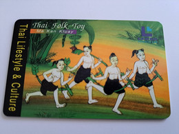 THAILAND  CHIPCARD 500  BATH  / MA KAN KLUAY             Used Card       **10004** - Thaïland