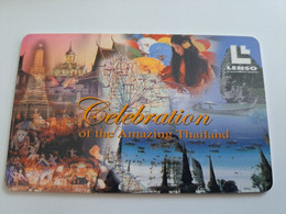 THAILAND  CHIPCARD 300  BATH  / JOINTLY CELEBRATE BY TOURING THAILAND         Used Card       **10009** - Thaïland