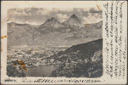 Panorama, Brunnen, 1902 - Wehrli Foto-AK - Ingenbohl