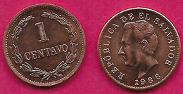 EL SALVADOR - 1 Centavo 1986 Sc - El Salvador