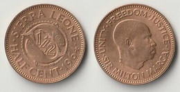 SIERRA LEONE 1/2 Cent 1964 KM16 - Sierra Leone