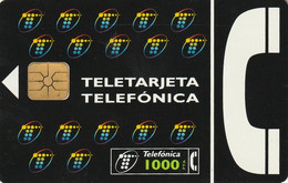 Spain, Espagne, Telefonica Teletarjeta 1000 Pta - Otros & Sin Clasificación