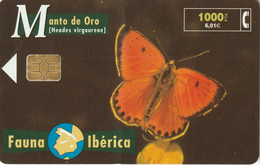 Spain, Espagne, Telefonica Fauna Iberica Manto De Oro 1000 6.01 - Andere & Zonder Classificatie