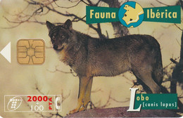 Spain, Espagne, Telefonica Fauna Iberica Lobo - Andere & Zonder Classificatie