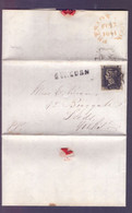 Great Britain  PENNY BLACK  Beautiful  Full Letter  4 Pages Crossing Writed NEW PRICE - Lettres & Documents