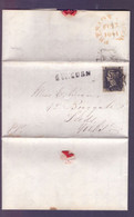 Great Britain  PENNY BLACK  Beautiful  Full Letter  4 Pages Crossing Writed NEW PRICE - Briefe U. Dokumente