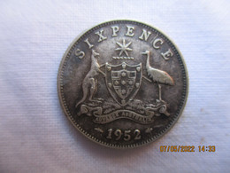 Australia: 6 Pence 1952 - Sixpence