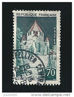 N° 1392A 1392b  ( Toit En Flamme ) Provins ( Regardez Le Scanne ) La Tour De César 1963  Oblitéré Timbre  France - Used Stamps