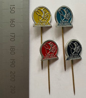 4x Leger Des Heils Salvation Army, Vintage Pin Badge - Militaria