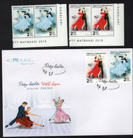 Turkey/Turquie 2019 - World Dances - FDC + Pair Of Stamps - MNH** - Superb*** - Brieven En Documenten