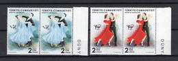 Turkey/Turquie 2019 - World Dances - Pair Of Stamps 2v - Complete Set - MNH** - Superb*** - Cartas & Documentos