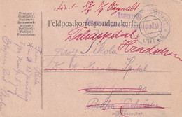 Feldpostkarte - I/74 Chelm - Nach Praha Mit Weiterleitung Nach Feldspital Hradschin - 1916 (60699) - Covers & Documents
