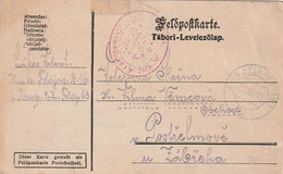 Feldpostkarte - K.u.K. Feldjäger B. 16 - Nach Postelmove - 1915  (60702) - Briefe U. Dokumente