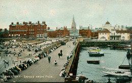 SUFFOLK - LOWESTOFT - SANDS FROM PIER Suf441 - Lowestoft